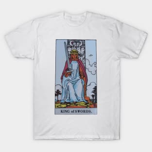 King of Swords - A Tarot Print T-Shirt